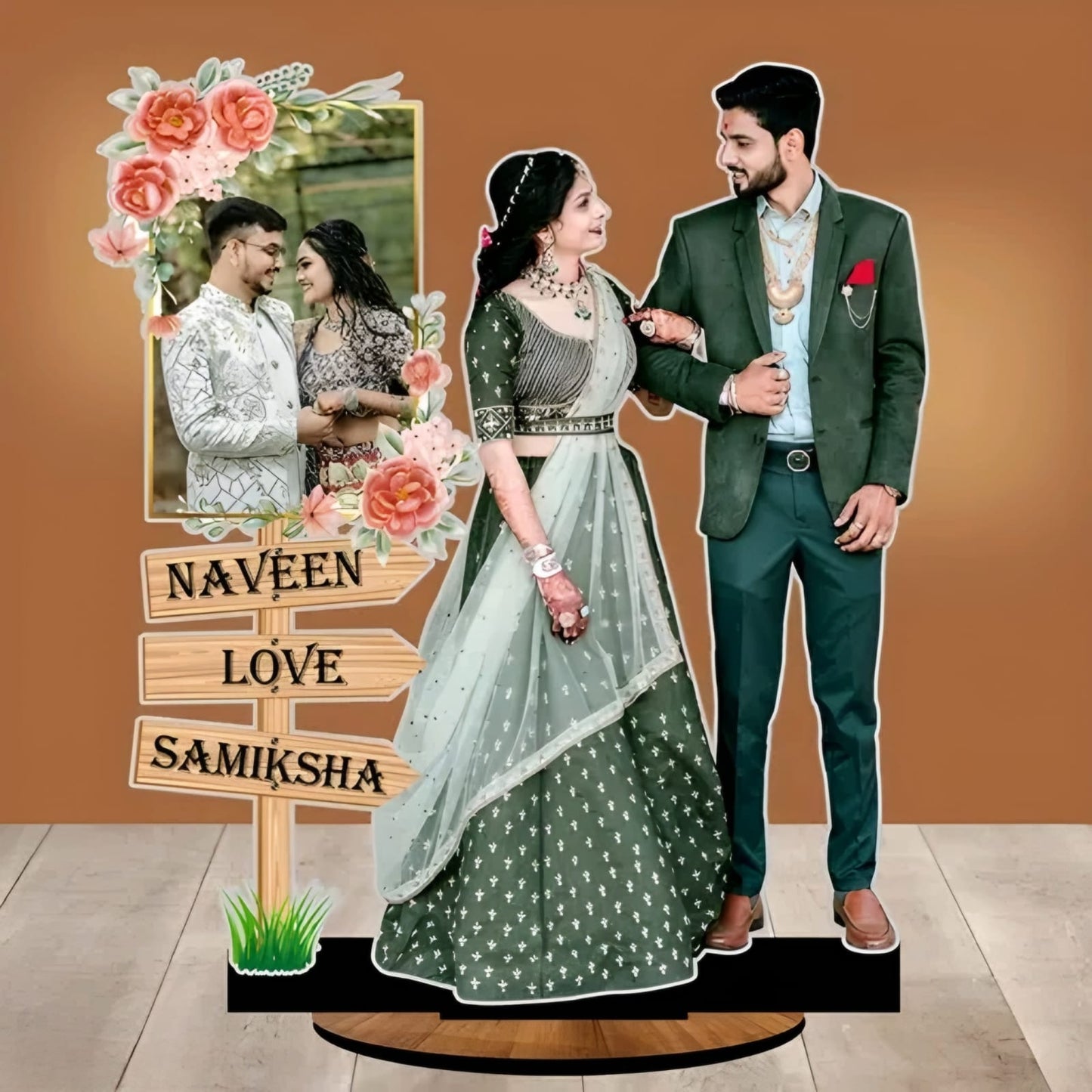 Personalized Couple Cutout Standee