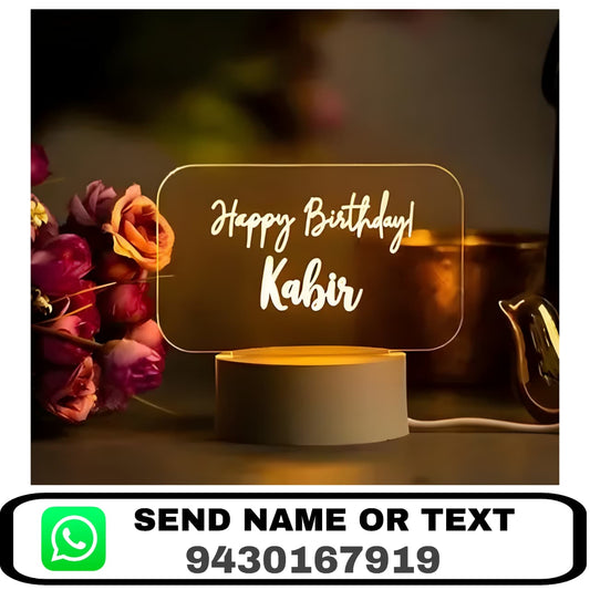 Personalized LED Acrylic Lamp