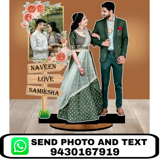 Personalized Couple Cutout Standee